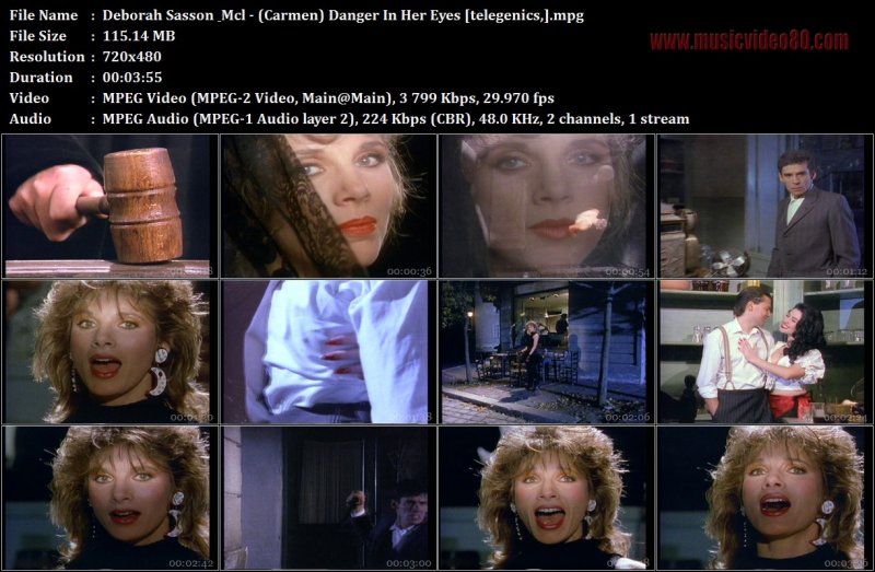 Deborah Sasson & Mcl - (Carmen) Danger In Her Eyes  