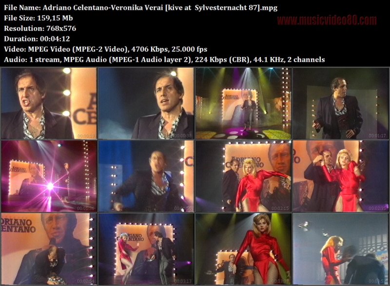 Adriano Celentano - Veronika Verai [kive at  Sylvesternacht 87] 
