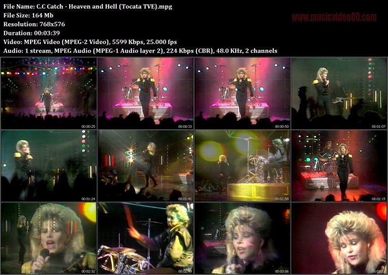 C.C Catch - Heaven and Hell (Tocata TVE)