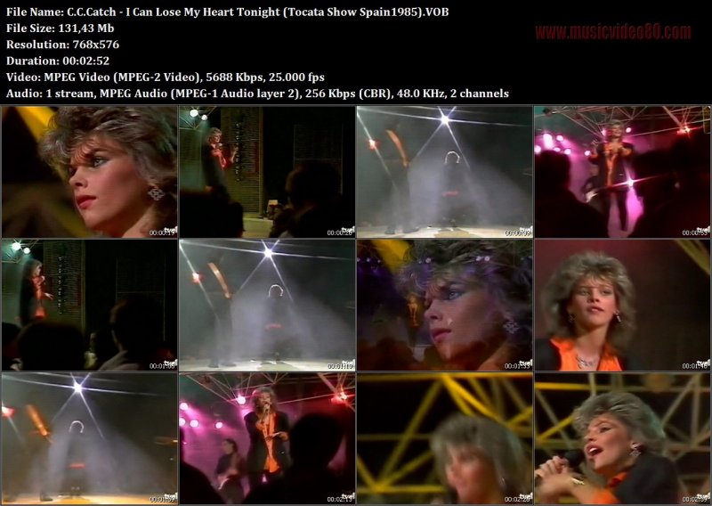 C.C.Catch - I Can Lose My Heart Tonight (Tocata Show Spain1985)
