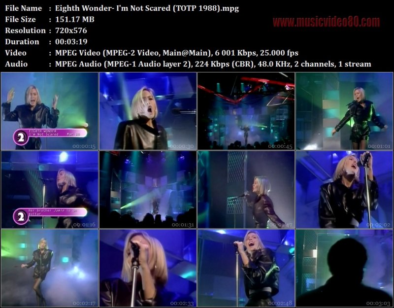 Eighth Wonder - I'm Not Scared (TOTP 1988) 