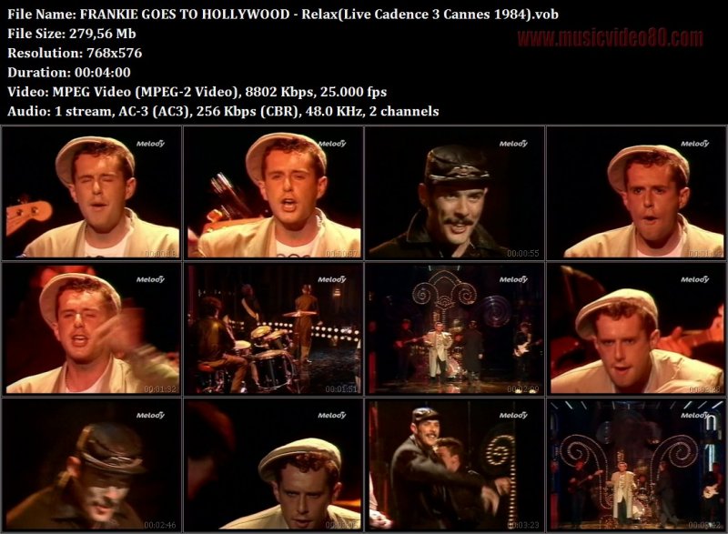 Frankie Goes To Hollywood  - Relax(Live Cadence 3 Cannes 1984) 