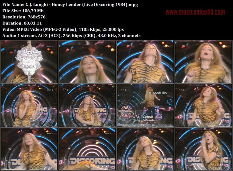 G.J. Lunghi - Honey Lender (Live Discoring 1984) 