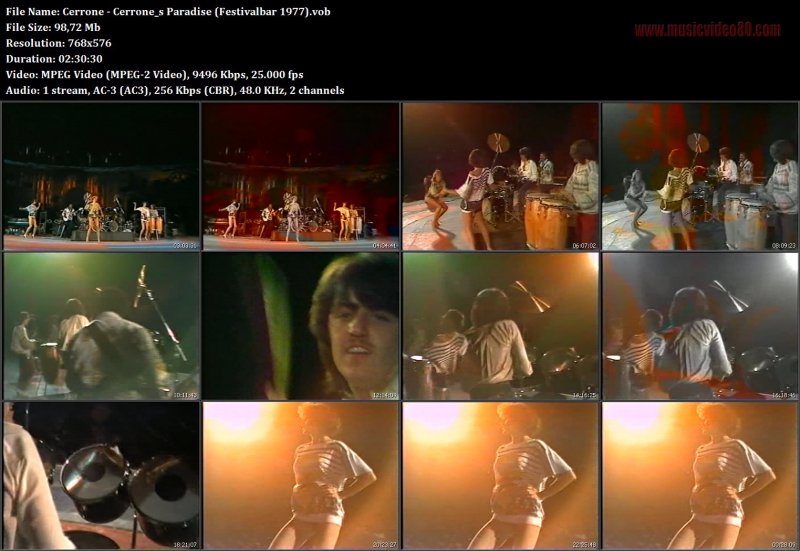 Cerrone - Cerrone s Paradise (Festivalbar 1977) 
