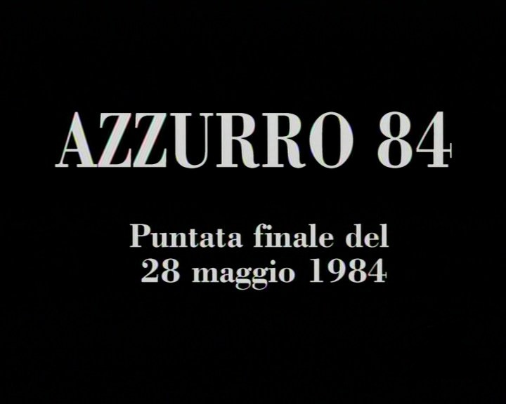 Azzurro 1984 2 DVD