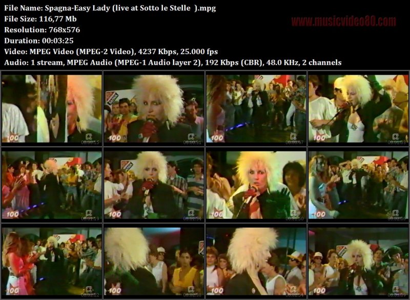 Spagna - Easy Lady (live at Sotto le Stelle   