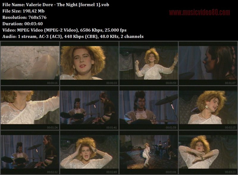 Valerie Dore - The Night  (Formel Eins )