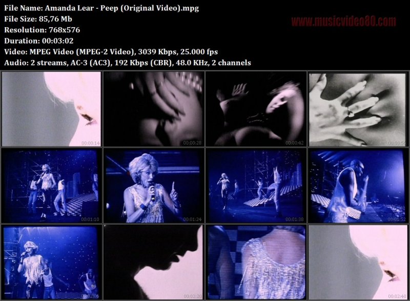 Amanda Lear - Peep (Original Video) 