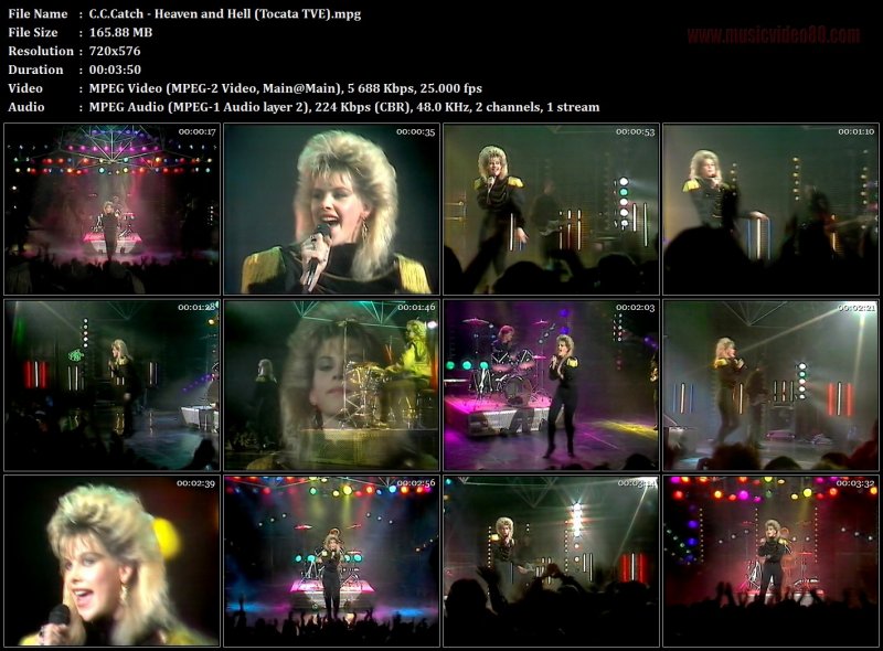 C.C.Catch - Heaven and Hell (Tocata TVE)