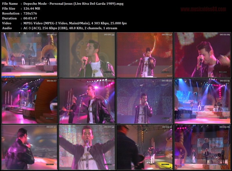 Depeche Mode - Personal Jesus (Live Riva Del Garda 1989) 