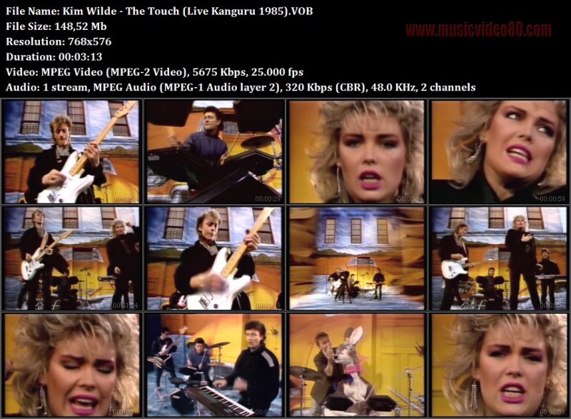 Kim Wilde - The Touch (Live Kanguru 1985)