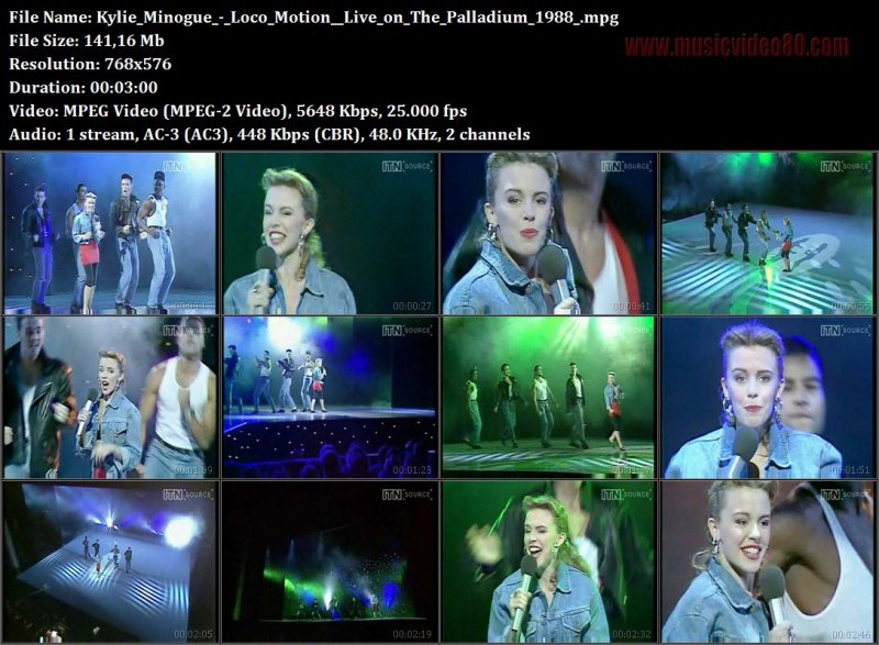 Kylie Minogue - Loco Motion (Live on The Palladium 1988) 
