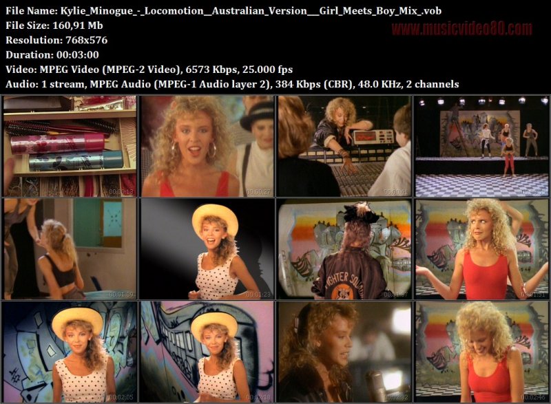 Kylie Minogue - Locomotion ( Australian Version Girl Meets Boy Mix)