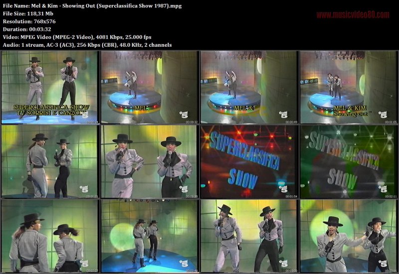 Mel & Kim - Showing Out (Superclassifica Show 1987)