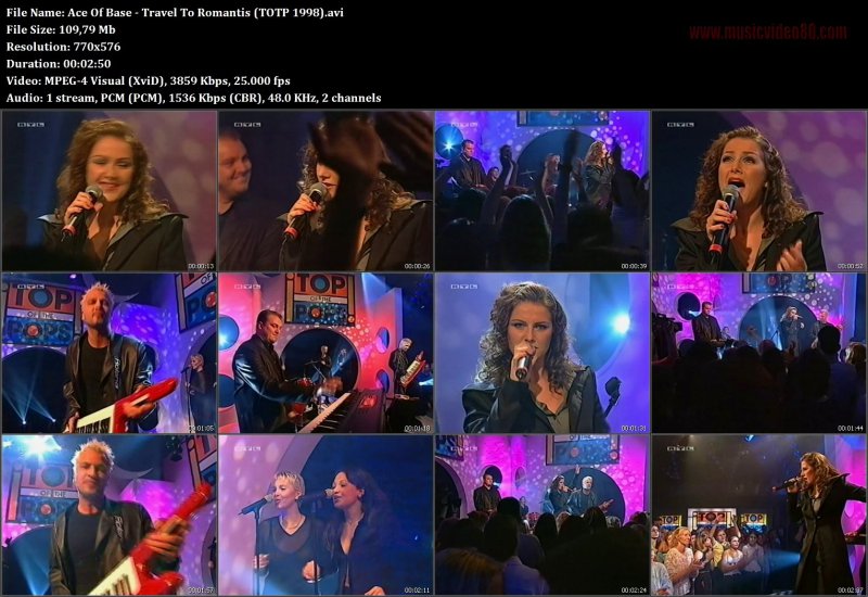 Ace Of Base - Travel To Romantis (TOTP 1998)