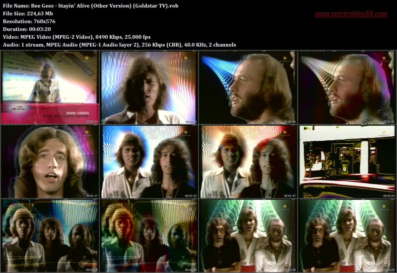 Bee Gees - Stayin' Alive (Other Version) (Goldstar TV)