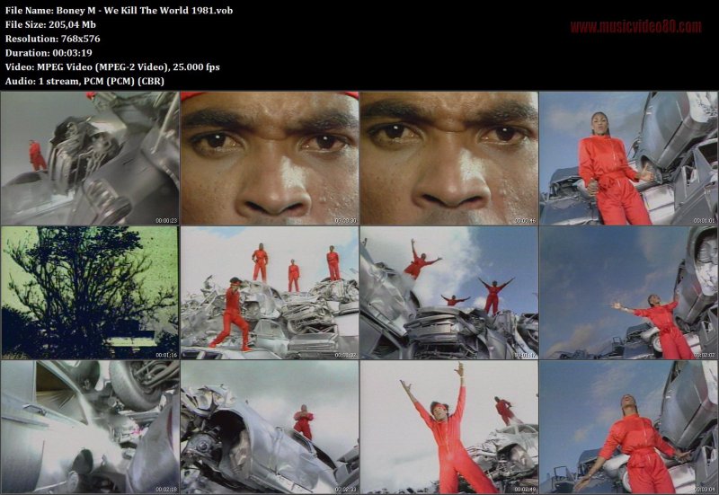 Boney M - We Kill The World 1981 