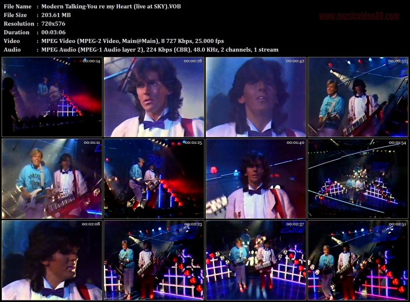 Modern Talking - You re my Heart (live at SKY)
