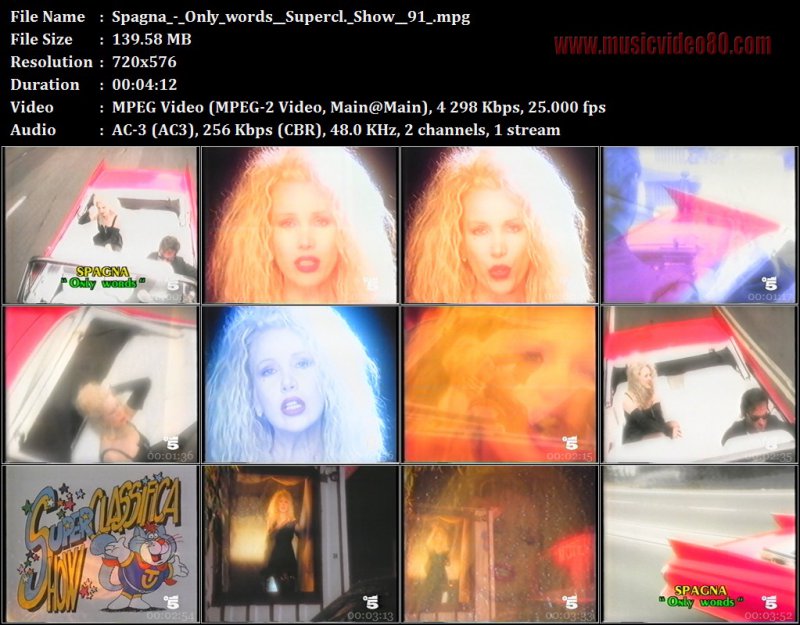 Spagna - Only words ( Superclassifica Show 91 )