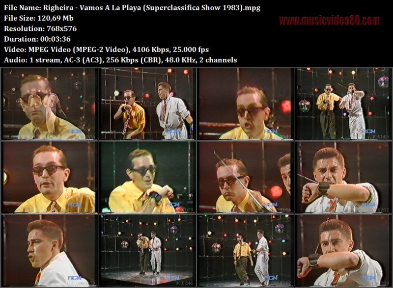 Righeira - Vamos A La Playa (Superclassifica Show 1983) 