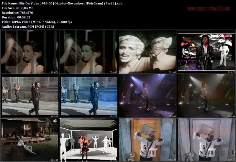 PolyGram Hits On Video 1988-06 (Oktober-November)